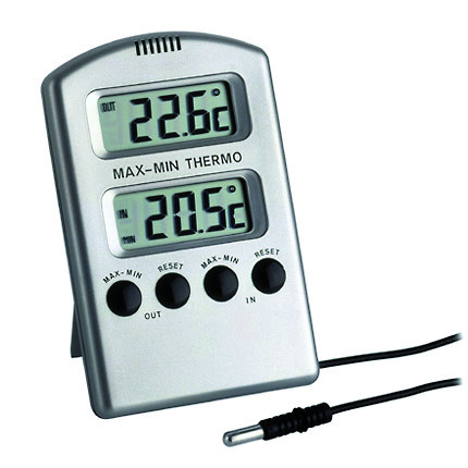 Kühlschrankthermometer, Assistent Maxima-Minima