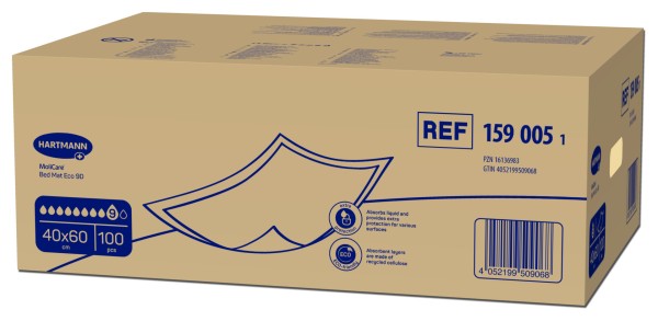 Krankenunterlagen MoliCare® Premium Bed Mat Eco, 40 x 60 cm