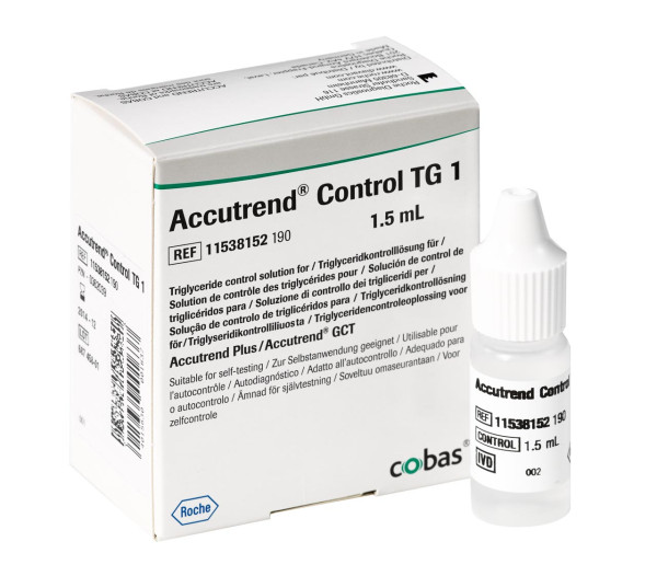 Accutrend® Control TG, 1,5 mL