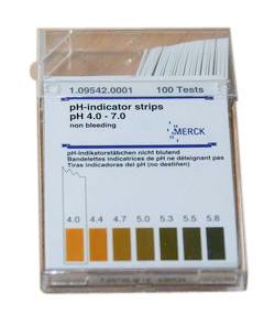 pH-Indikatorstäbchen