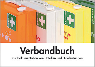 Unfall-Dokumentation, Verbandbuch DIN A 5