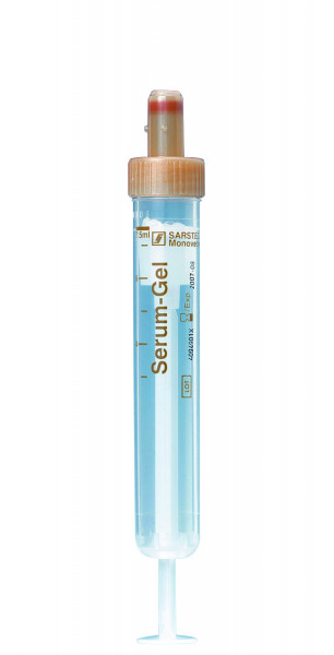 S-Monovetten® Serum-Gel, 7,5 mL, L 92 mm, Ø 15 mm