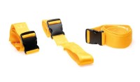 Spineboard safety belt