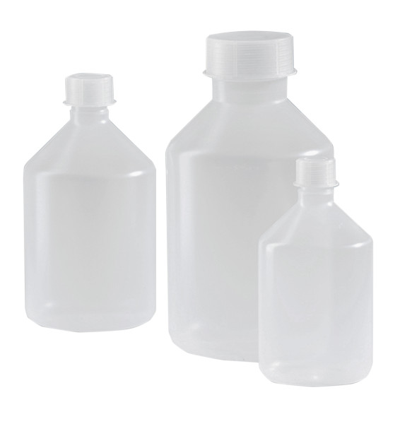 steep breast bottle, wide neck, with screw cap, PP, round, 100 mL