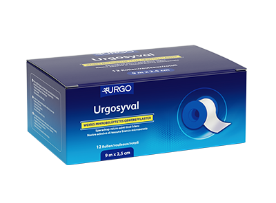 Urgosyval® ohne Schutzring, 2,50 cm x 5 m