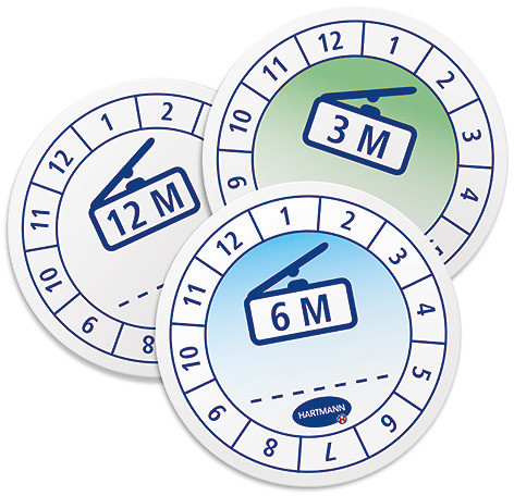 Aufkleber für Anbruchdatum