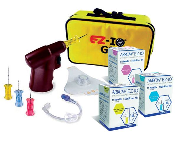 EZ-IO® Soft-Sided Vascular Access Pack, yellow, for G3