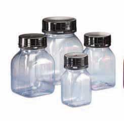 Wide neck container, PVC transparent