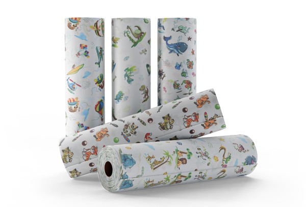 Rollicel® KidsRoll Liegenabdeckung, 50cm x 46m, 9 Rollen