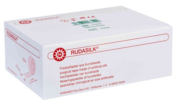 RUDASILK® Fixierpflaster, weiß
