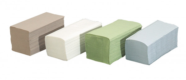 zetForm® Falthandtücher, Tissue, 2-lagig