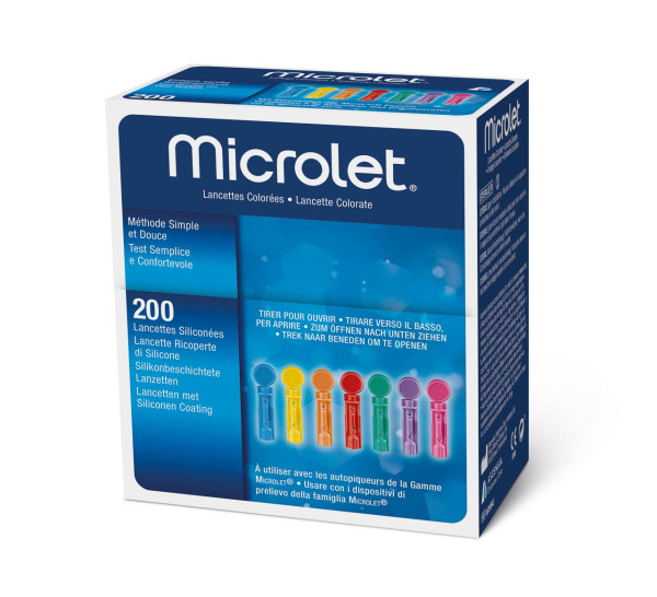 MICROLET® Lanzetten farbig