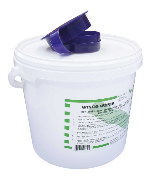 WISCO® Wipes Spendereimer weiss, 5 L