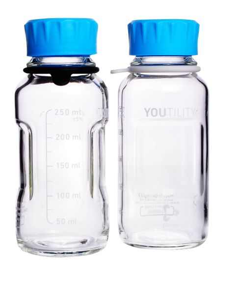 DURAN® YOUTILITY Bottle GL45, clear glass