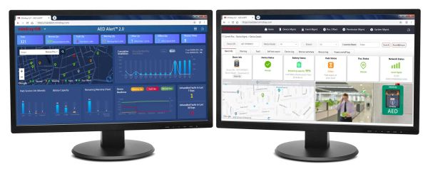 4G-Fernüberwachung 24/7 für BeneHeart-AED