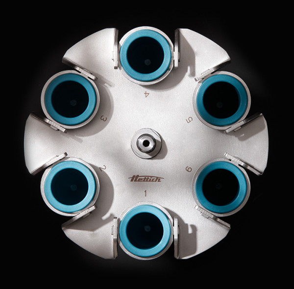 Ausschwingrotor, max. 6 x 50 ml