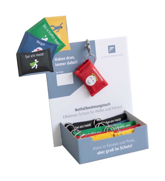 Abbildung mit Face Shilds