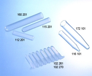 Röhrchen, PP, runder Boden. 12 mL