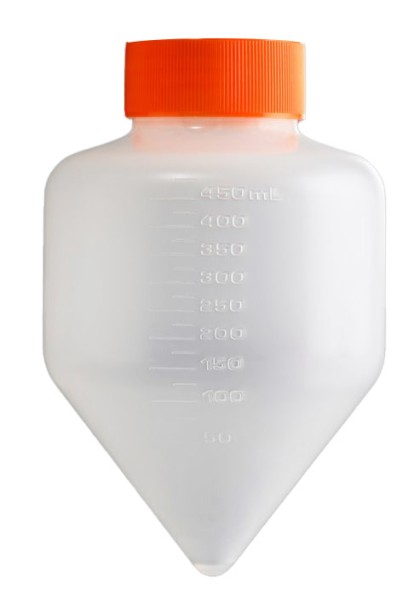 Centrifuge tubes, 500 mL, PP, sterile, with stopper