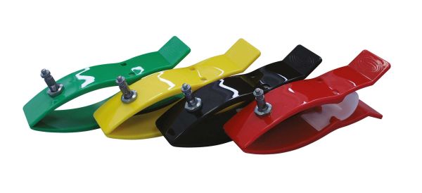 Klammer-Elektroden zur Extremitäten-Ableitung, Satz mit 4 Elektroden