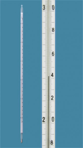 Laboratory thermometer, similar to DIN, -10/0+100:1°C