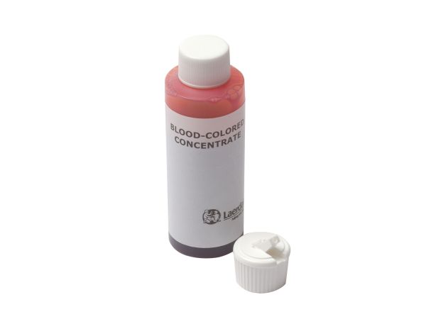 artificial blood, red