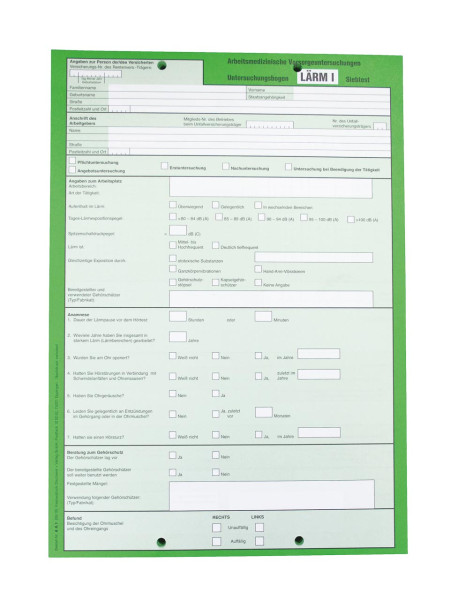 Untersuchungsblock Lärm I für T5, SAM5