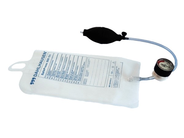 Druckinfusionsmanschette Fassungsvermögen 500 ml