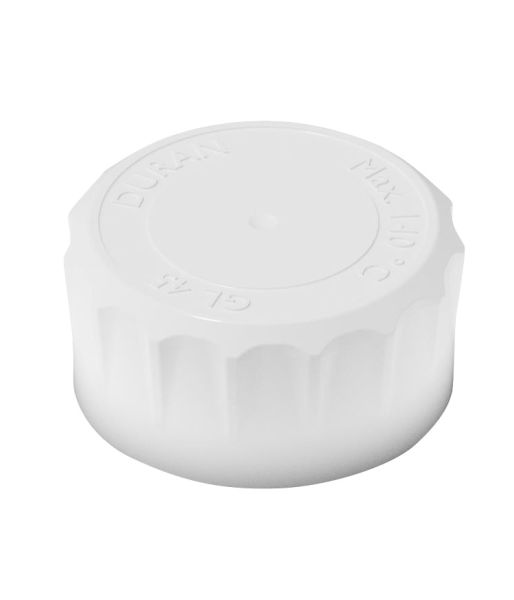 DURAN® YOUTILITY® screw cap, GL 45, PP, ergonomic, white, USP class VI