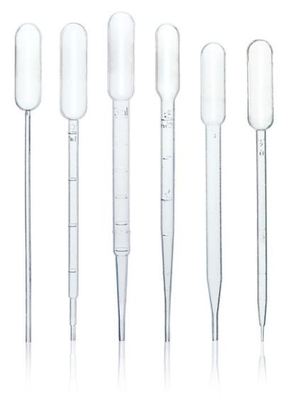 Pasteur pipette, PE-LD 1/0.25 ml, suction vol. max. 3.5 ml