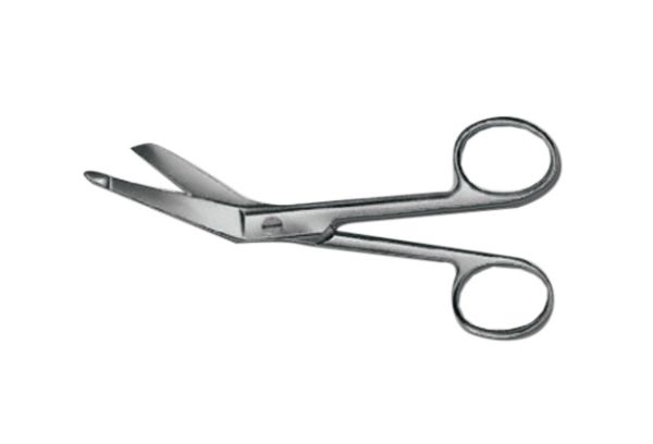 Verbandschere nach Lister, 14 cm, gebogen