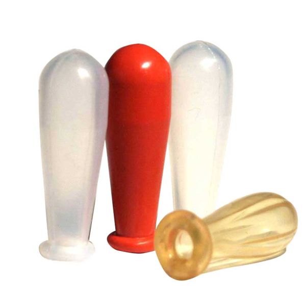 Rubber bulbs, 1.8 / 2 mL