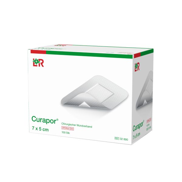 Curapor wound dressing, 5 x 7 cm
