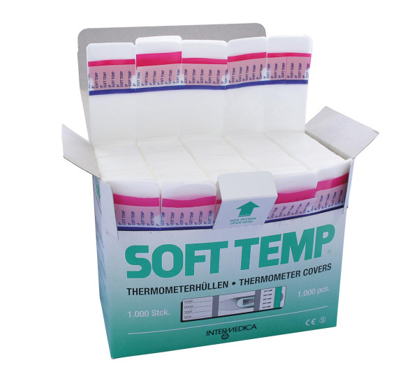 Schutzhüllen ohne Gleitmittel, für digitales Fieberthermometer