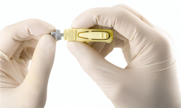 Unistik® 3, normal, 23 G gelb