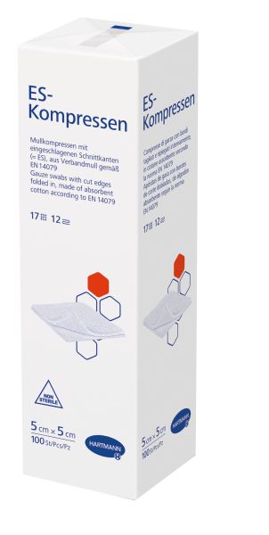 ES-Kompressen, unsteril, 8-fach
