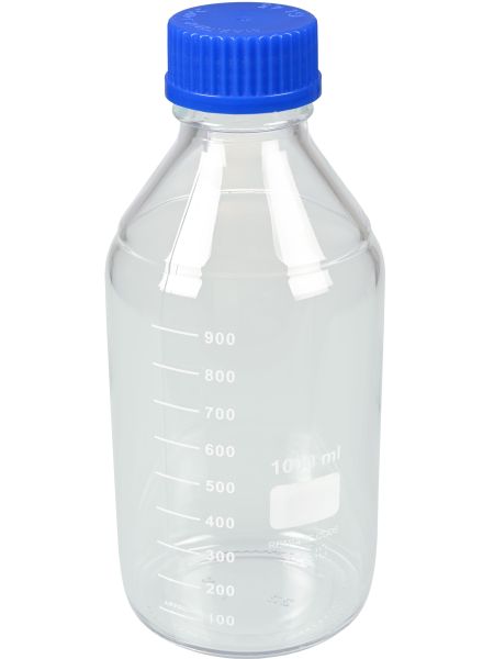 Sample bottle, made of glass, 1,000 mL