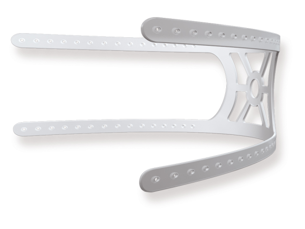 Kopfbänderung für CPAP-/NIV-Masken