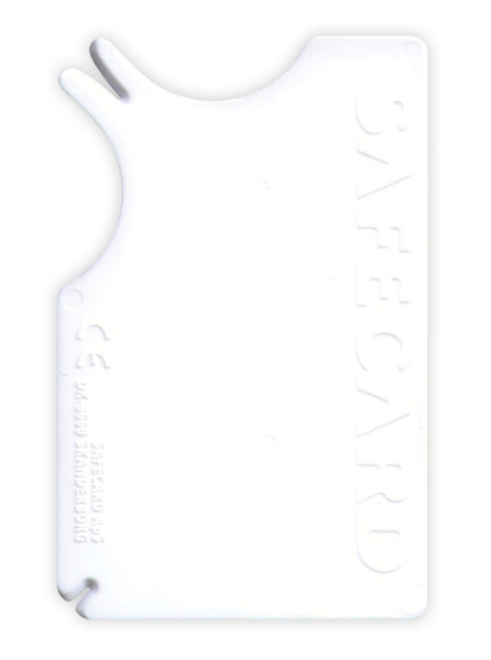 Zeckenkarte im Scheckkartenformat