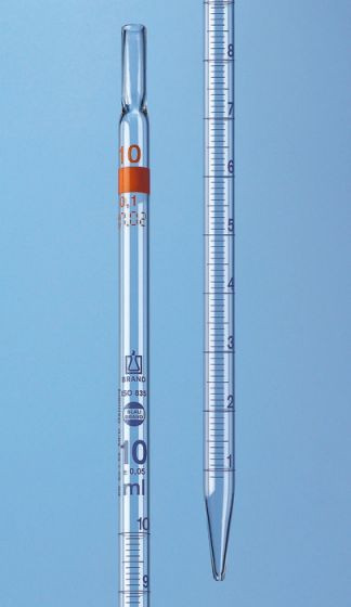 Messpipette-BB.Kl.AS 0,5 ml in 0,01 ml-Typ 2 völliger Ablauf