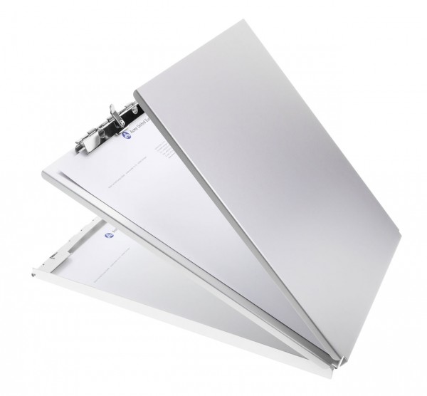 Klemmbrett, Formularhalter-Box aus Aluminium